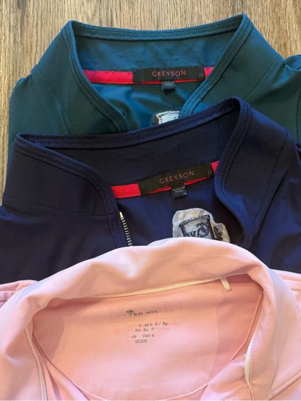Peter Millar Greyson Women’s Shirts Size S/M Quarter Zip Polo Golf Top Bundle - Picture 9 of 13